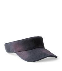 prada fuzzy visor|Prada canvas hats.